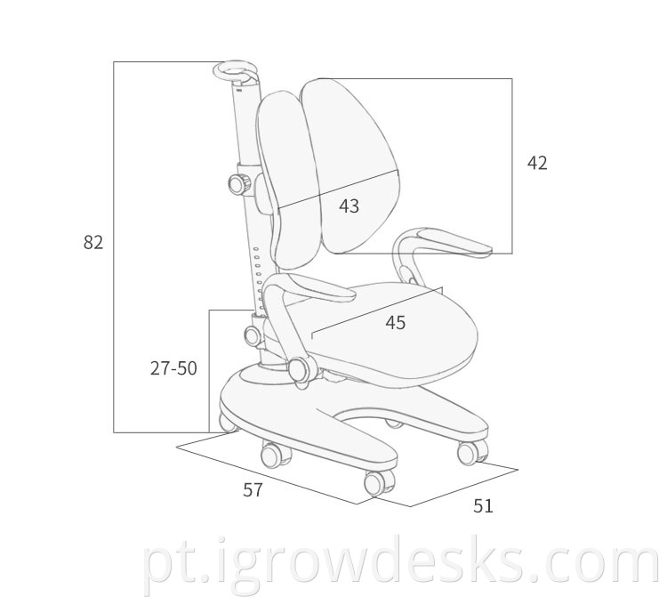 writing table and chair set